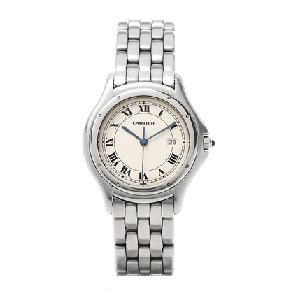 Cartier Stainless Steel 33mm Cougar Quartz Watch 1 of 5