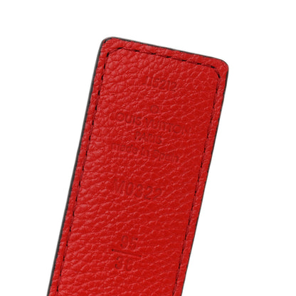 Louis Vuitton Monogram 30mm LV Initiales Reversible Belt 95 38 Coquelicot 3 of 6