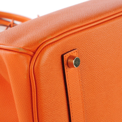 Hermes Epsom Birkin 35 Orange 7 of 24