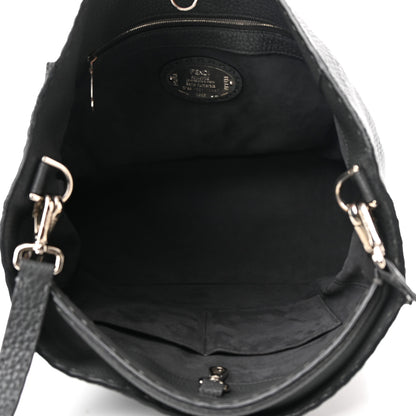 Fendi Cuoio Romano Selleria Large Anna Bucket Bag Asfalto 5 of 11