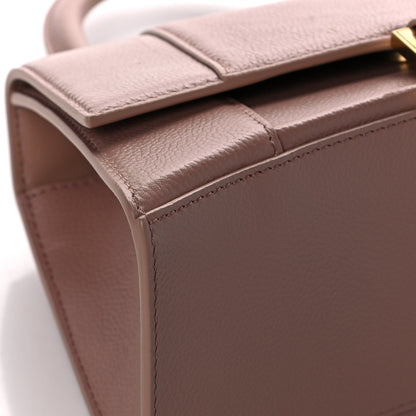 Balenciaga Grained Calfskin Small Hourglass Top Handle Bag Nude Beige 9 of 12
