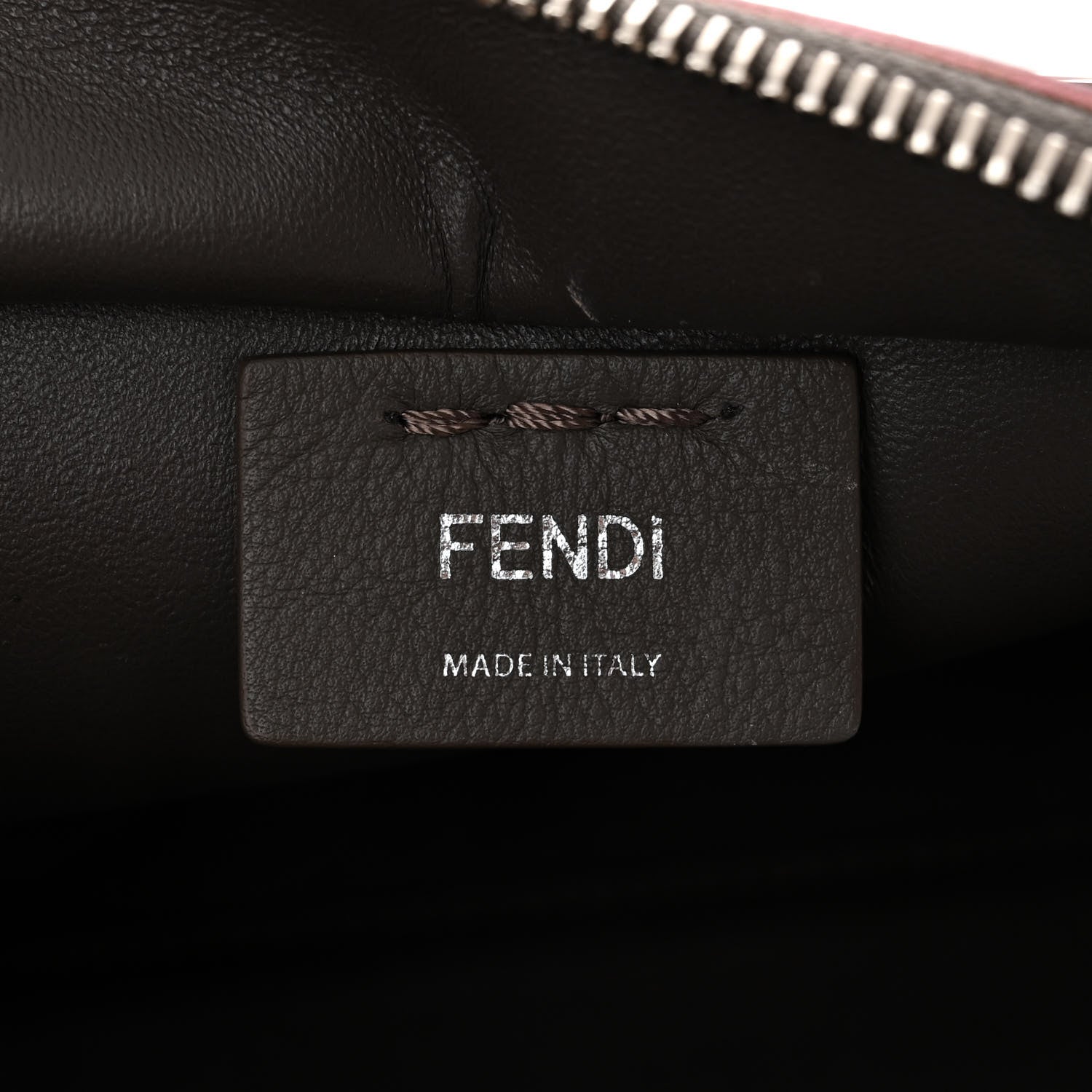 Fendi Vitello Dolce Mini 3jours Tote Carbone 6 of 11