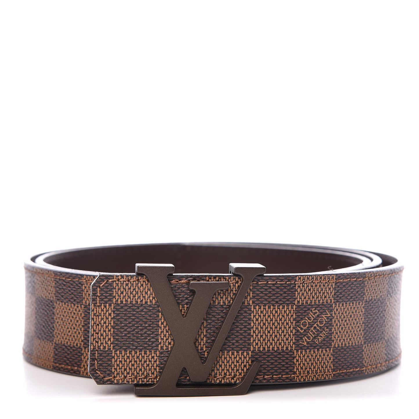 Damier Ebene 40mm LV Initiales Belt 100 40