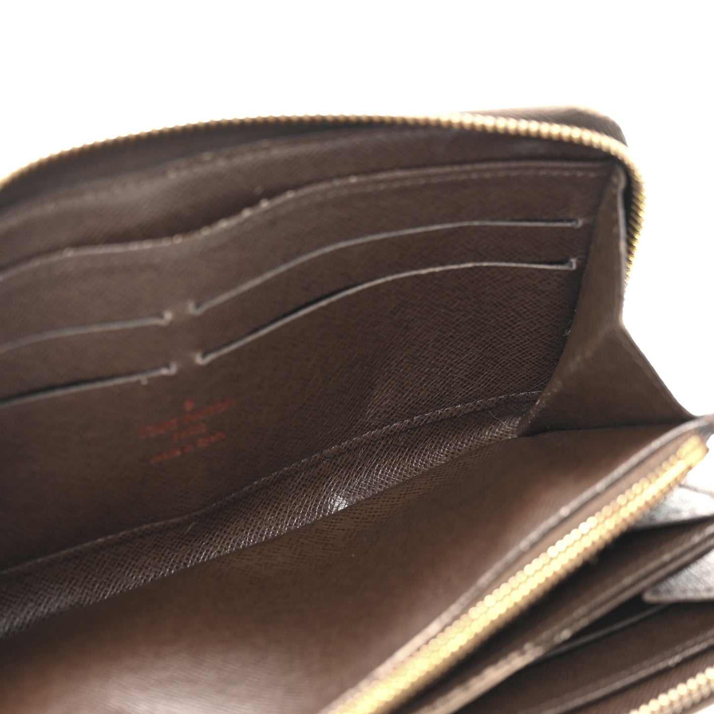 Damier Ebene Zippy Wallet