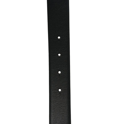 Chanel Calfskin CC Reversible Belt 80 32 Black Burgundy 7 of 8