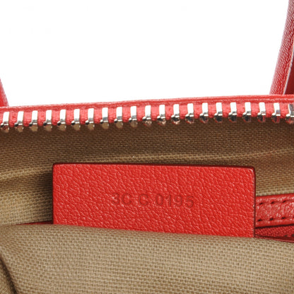 Givenchy Sugar Goatskin Mini Antigona Red 8 of 10
