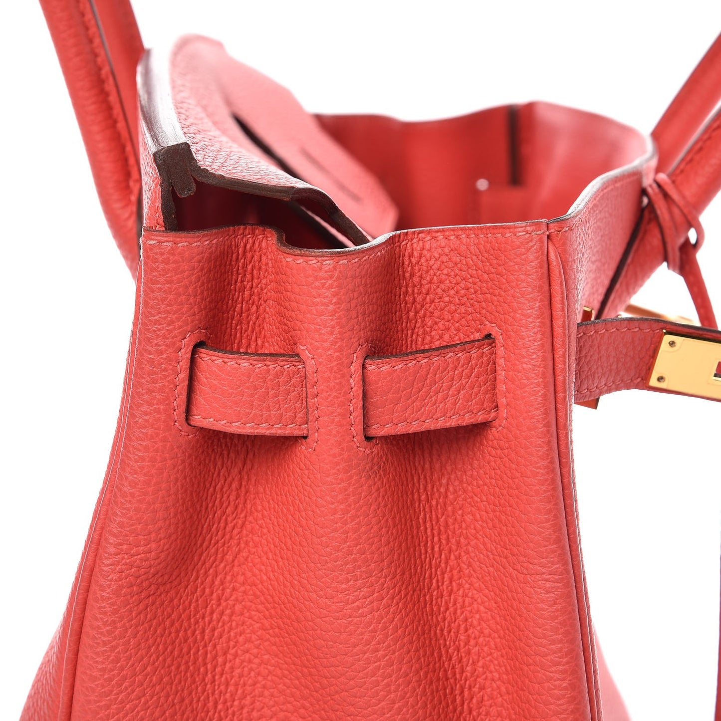 Togo Birkin 30 Rouge Pivoine
