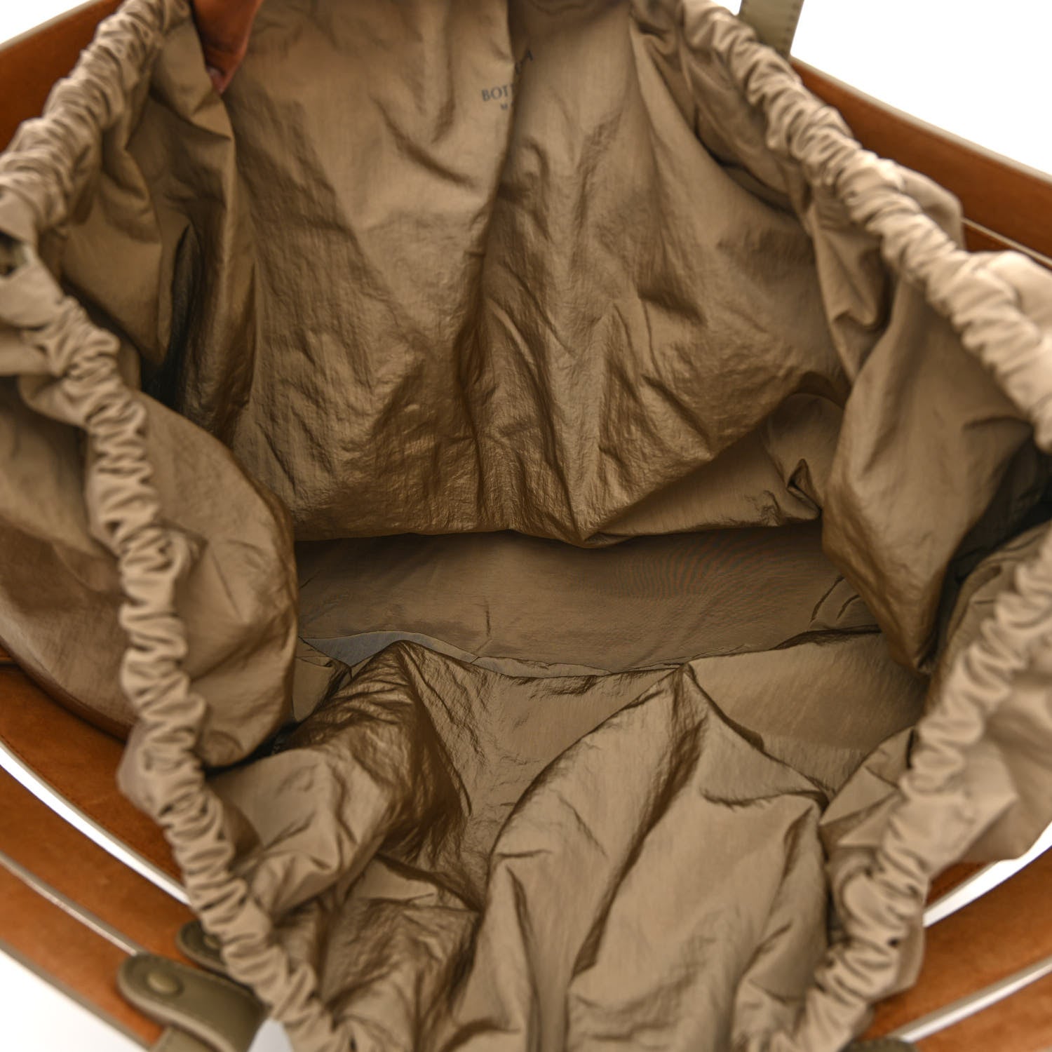 Bottega Veneta French Calfskin Large Shell Bag Taupe 6 of 11
