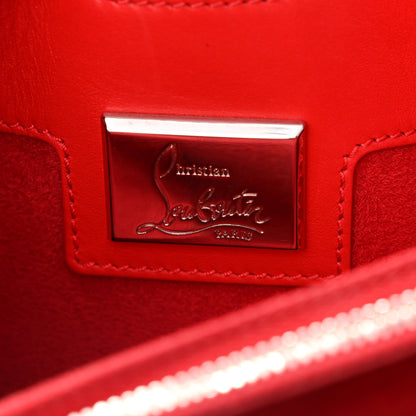 Christian Louboutin Calfskin Empire Patent Studded Medium Paloma 7 of 13