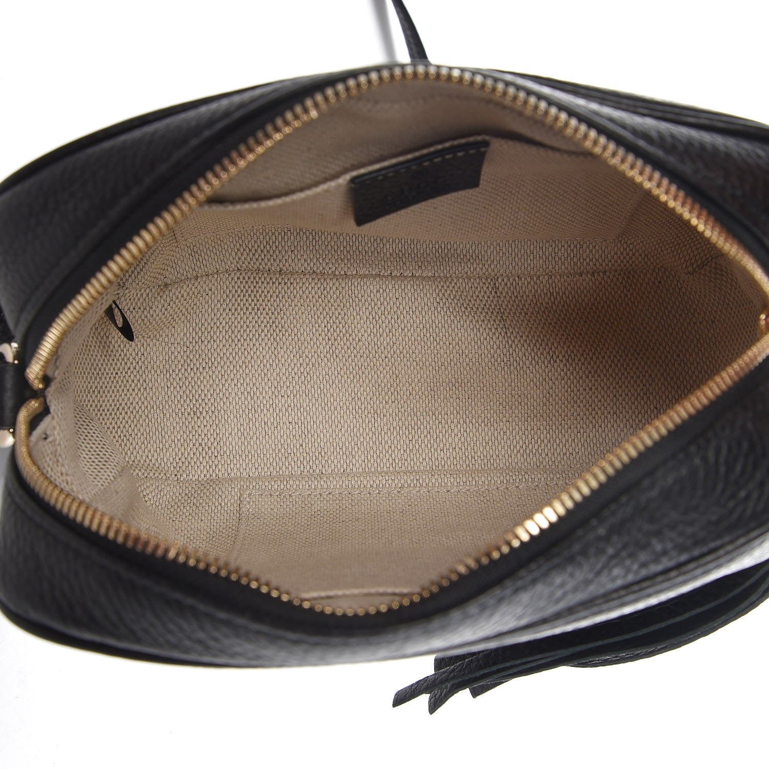 Gucci Pebbled Calfskin Small Soho Disco Bag Black 7 of 7