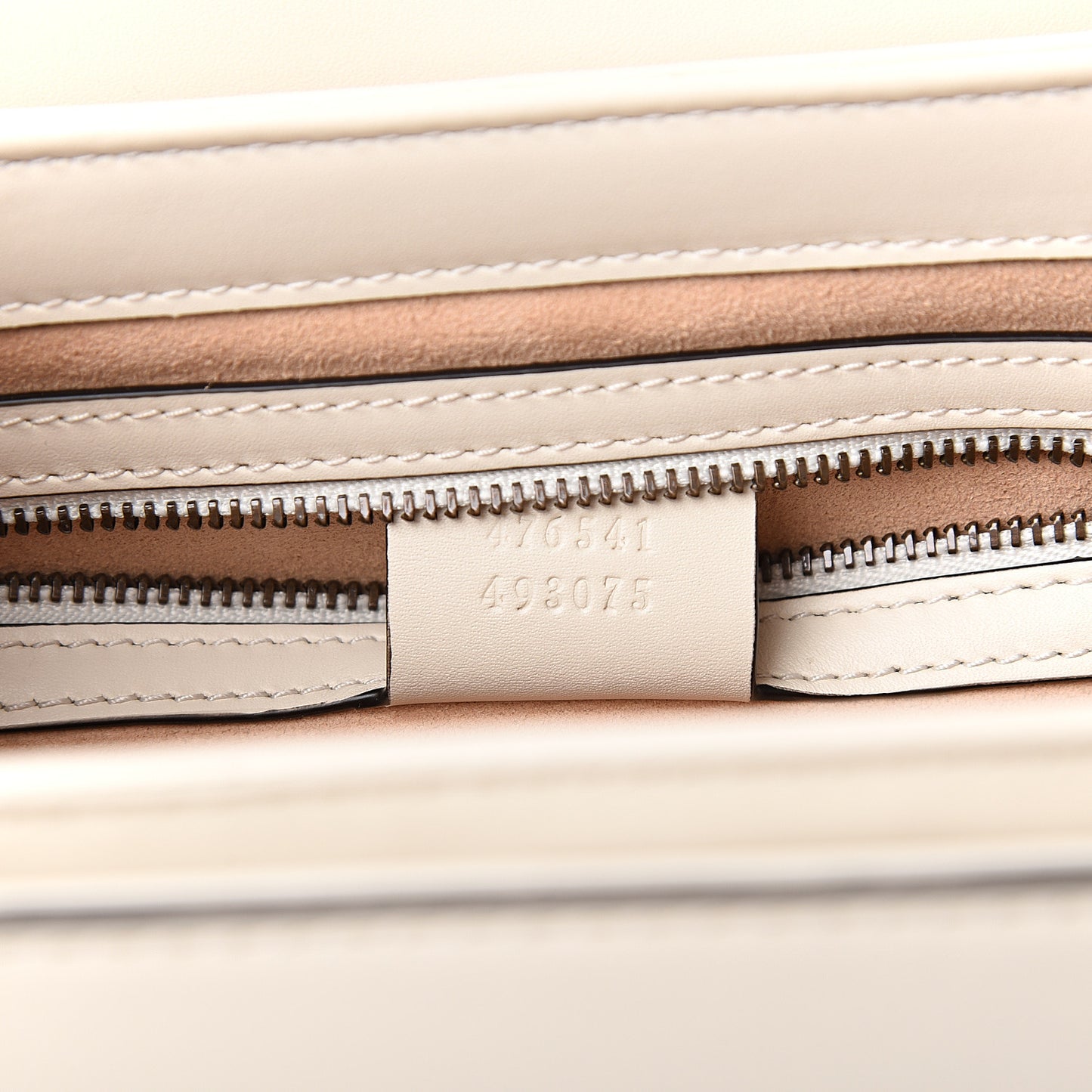 Calfskin Small Queen Margaret Top Handle Bag Mystic White