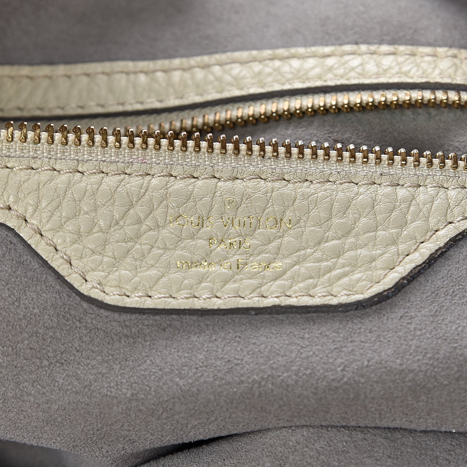 Louis Vuitton Mahina XL Ivory 6 of 14