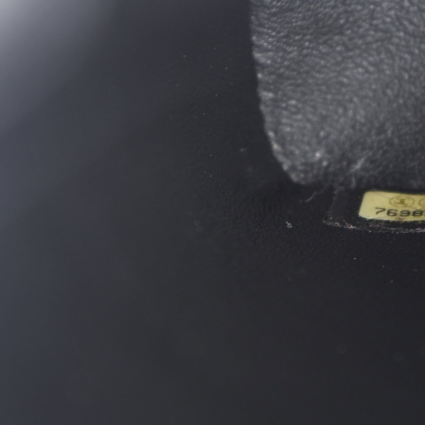 Caviar Quilted Medallion Tote Black