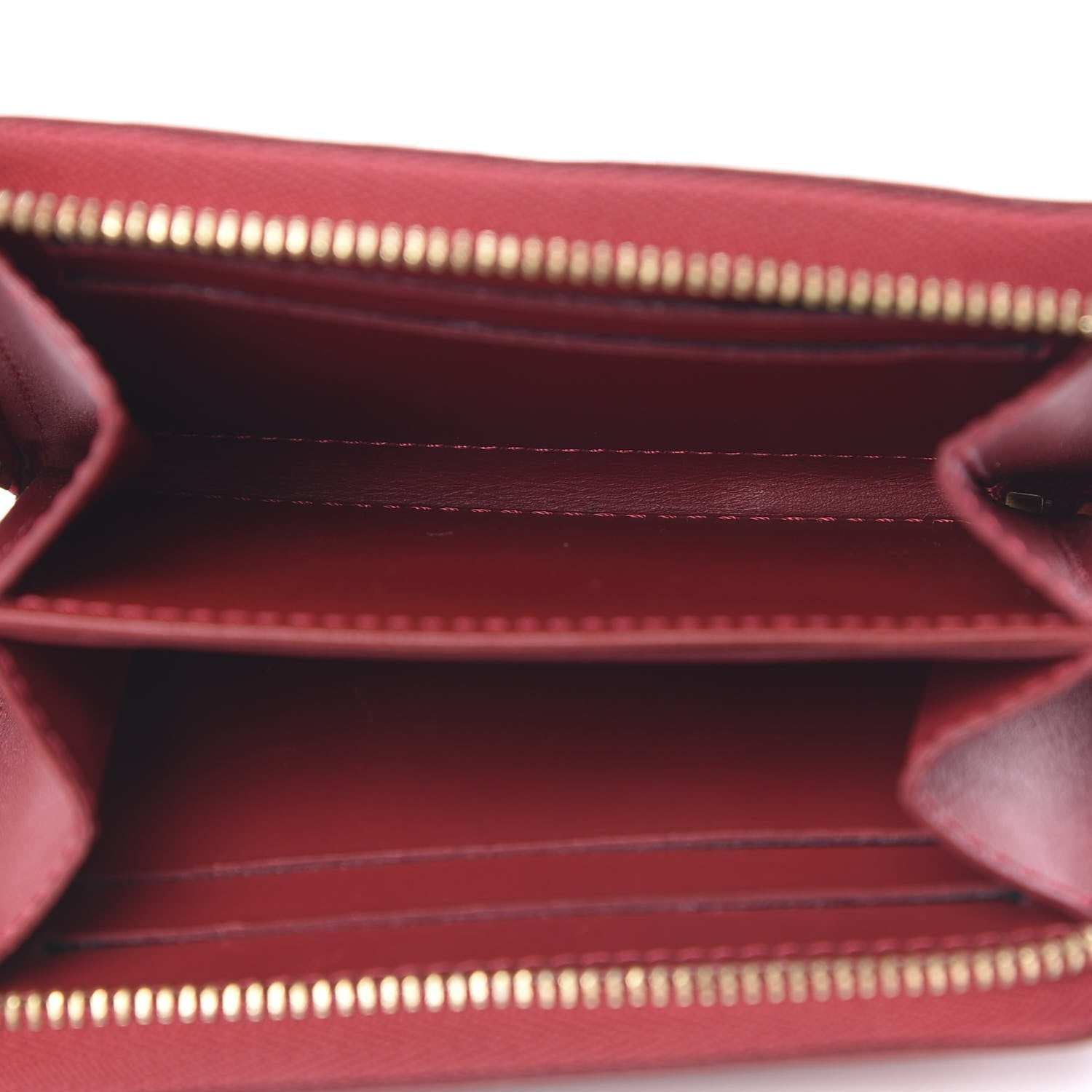Louis Vuitton Vernis Rayures Zippy Coin Purse Pomme D'Amour 5 of 9