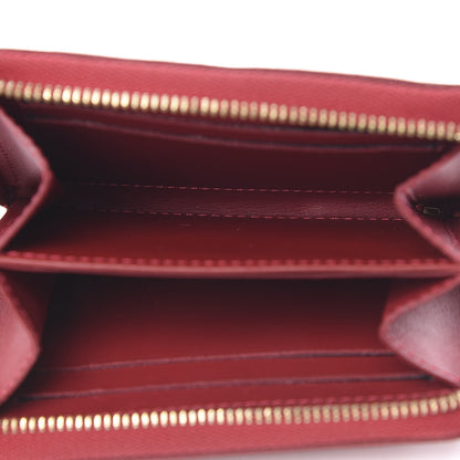 Louis Vuitton Vernis Rayures Zippy Coin Purse Pomme D'Amour 5 of 9