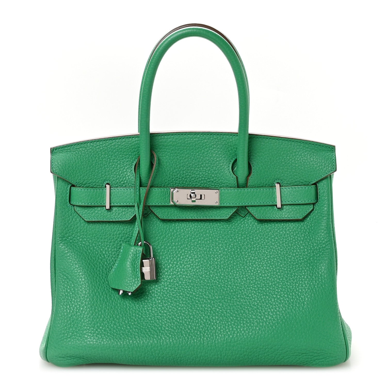 Hermes Taurillon Clemence Birkin 30 Menthe 1 of 10