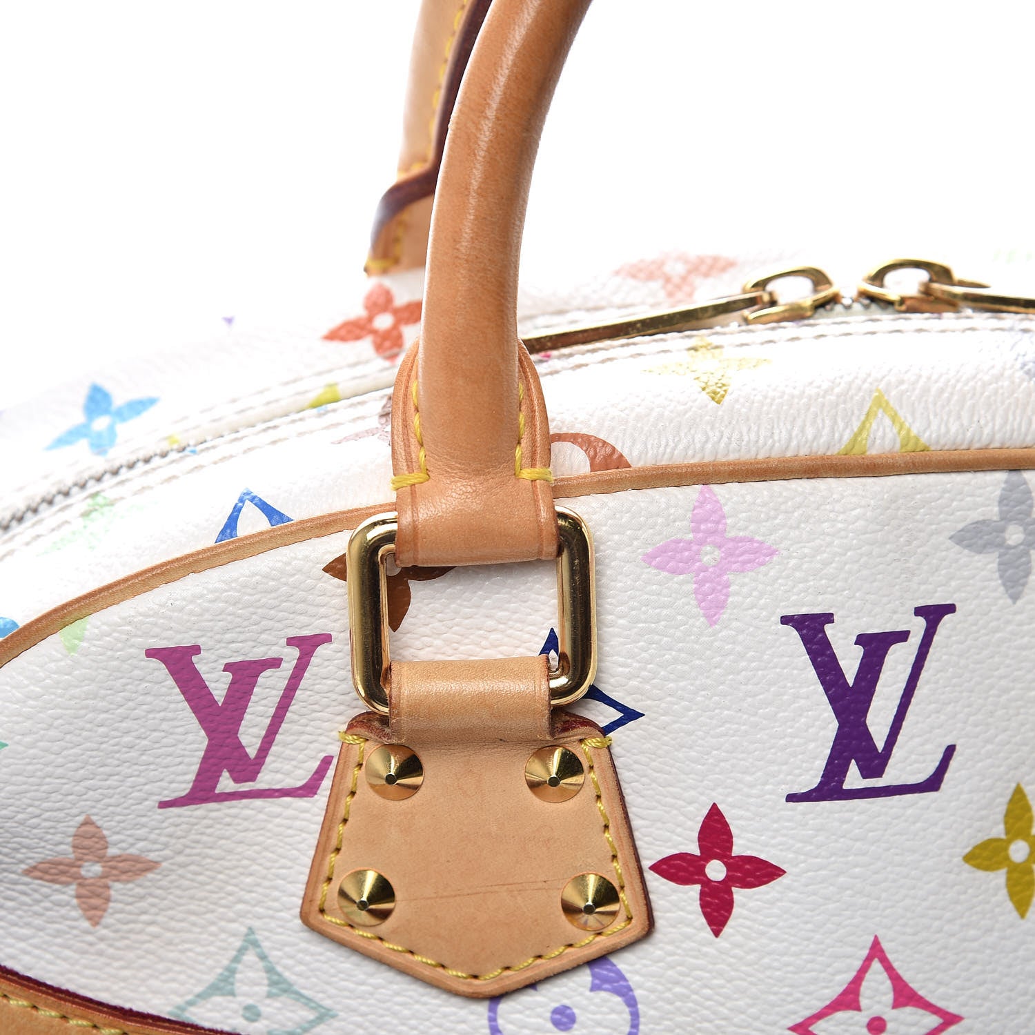 Louis Vuitton Monogram Multicolor Trouville White 16 of 19