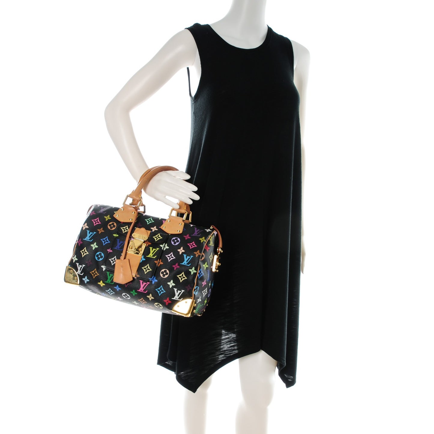 Monogram Multicolor Speedy 30 Black