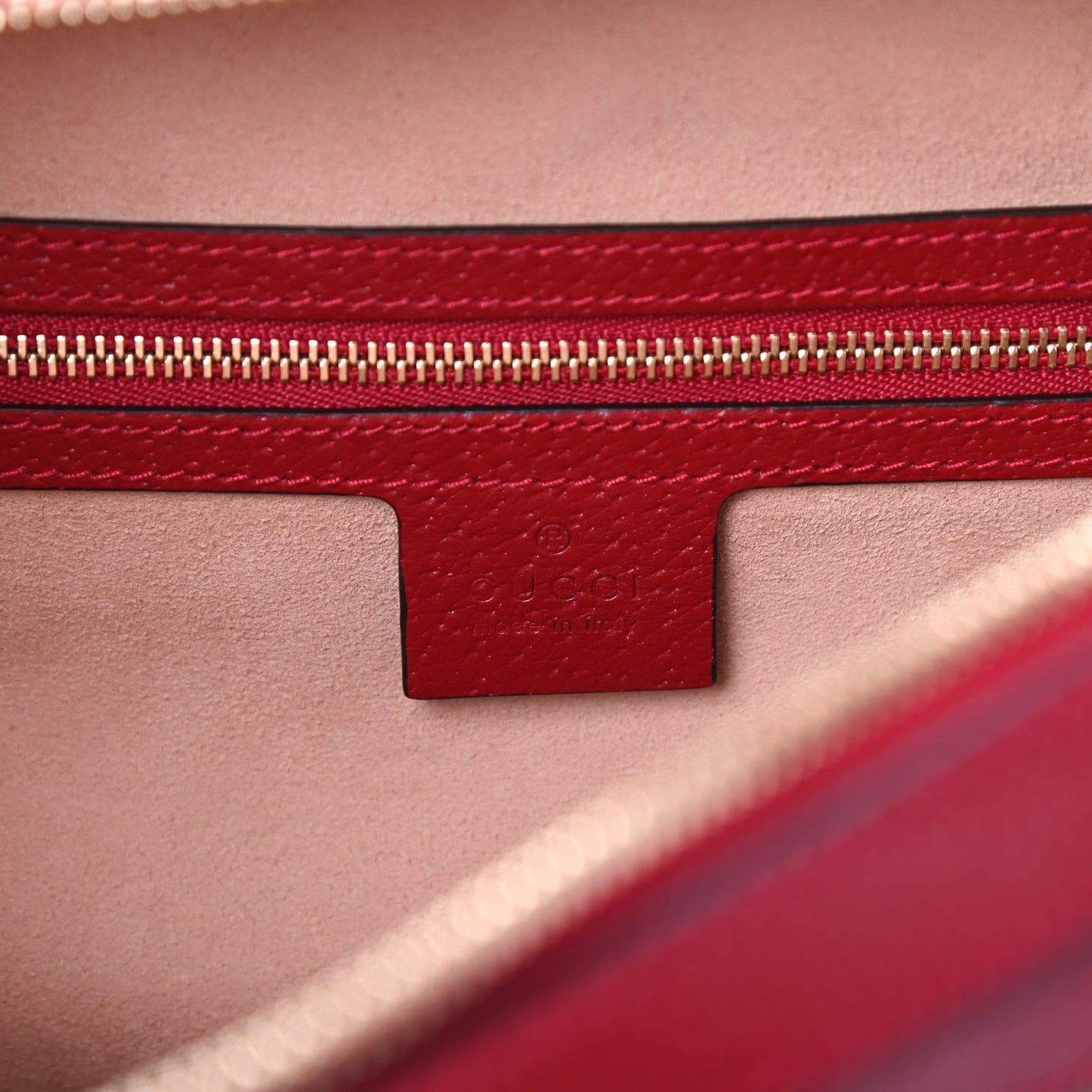 GG Supreme Monogram Flora Web Small Ophidia Top Handle Shoulder Bag Hibiscus Red