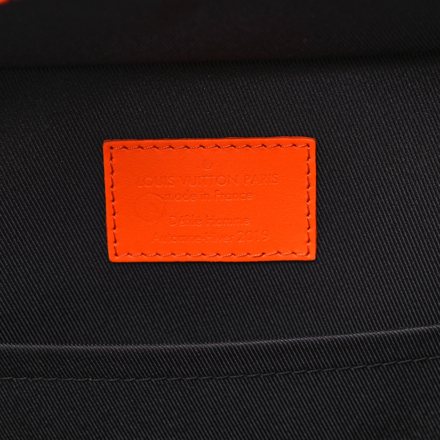 Louis Vuitton Taurillon Empreinte Soft Trunk Backpack PM Orange 6 of 9