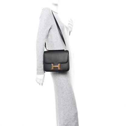 Hermes Epsom Constance 24 Black 2 of 12