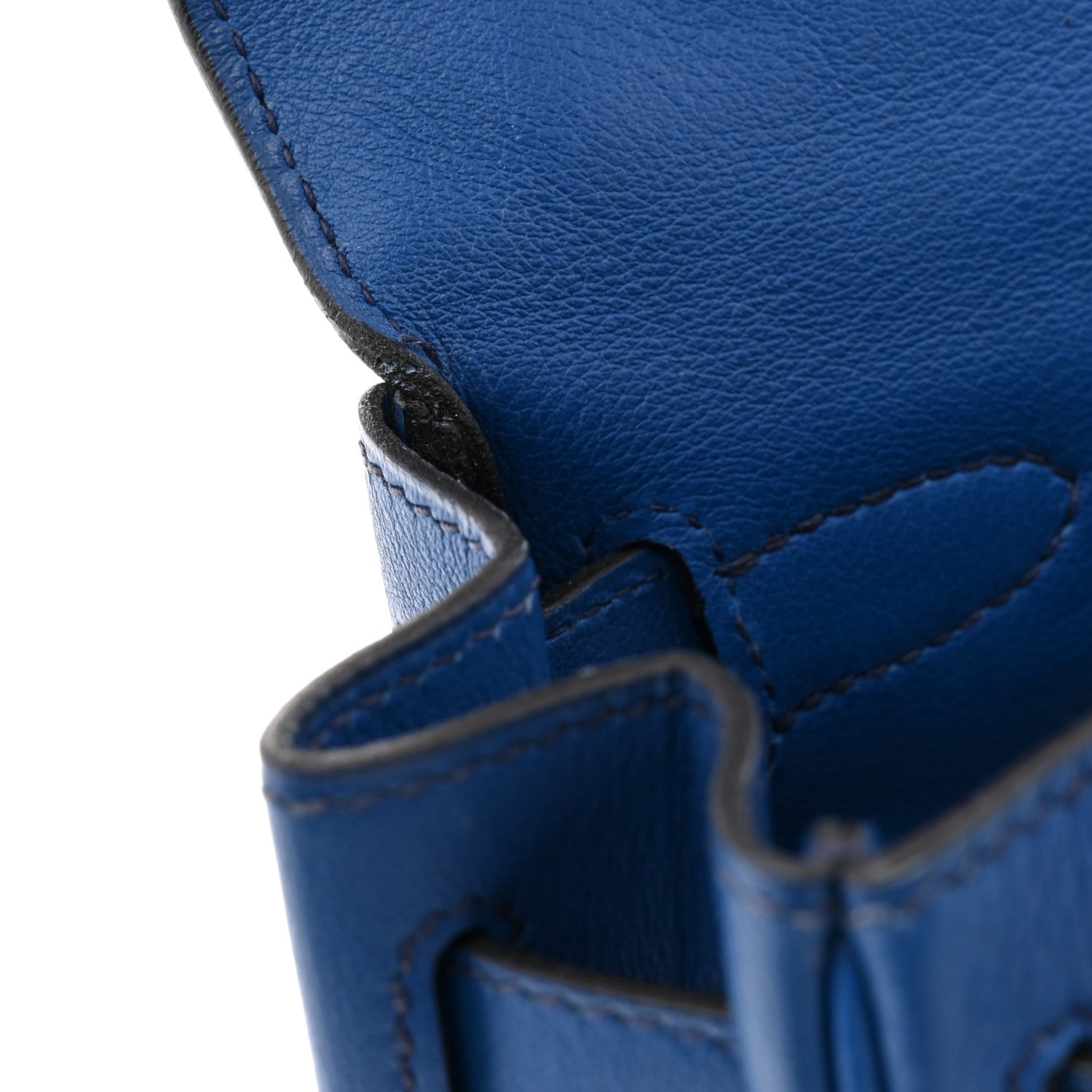 Hermes Gulliver Kelly Retourne 28 Bleu France 11 of 12