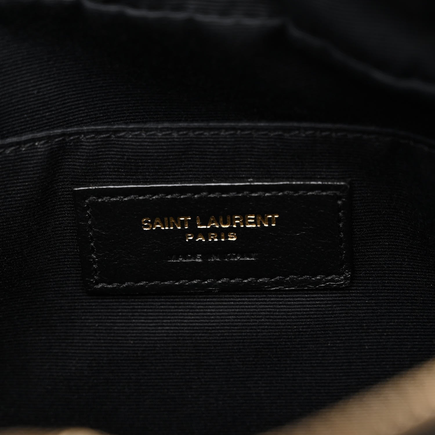 Saint Laurent Grained Lambskin Monogram Lou Camera Bag Black 6 of 14