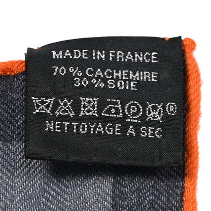 Hermes Cashmere Silk Cheval Punk Scarf 100 3 of 7