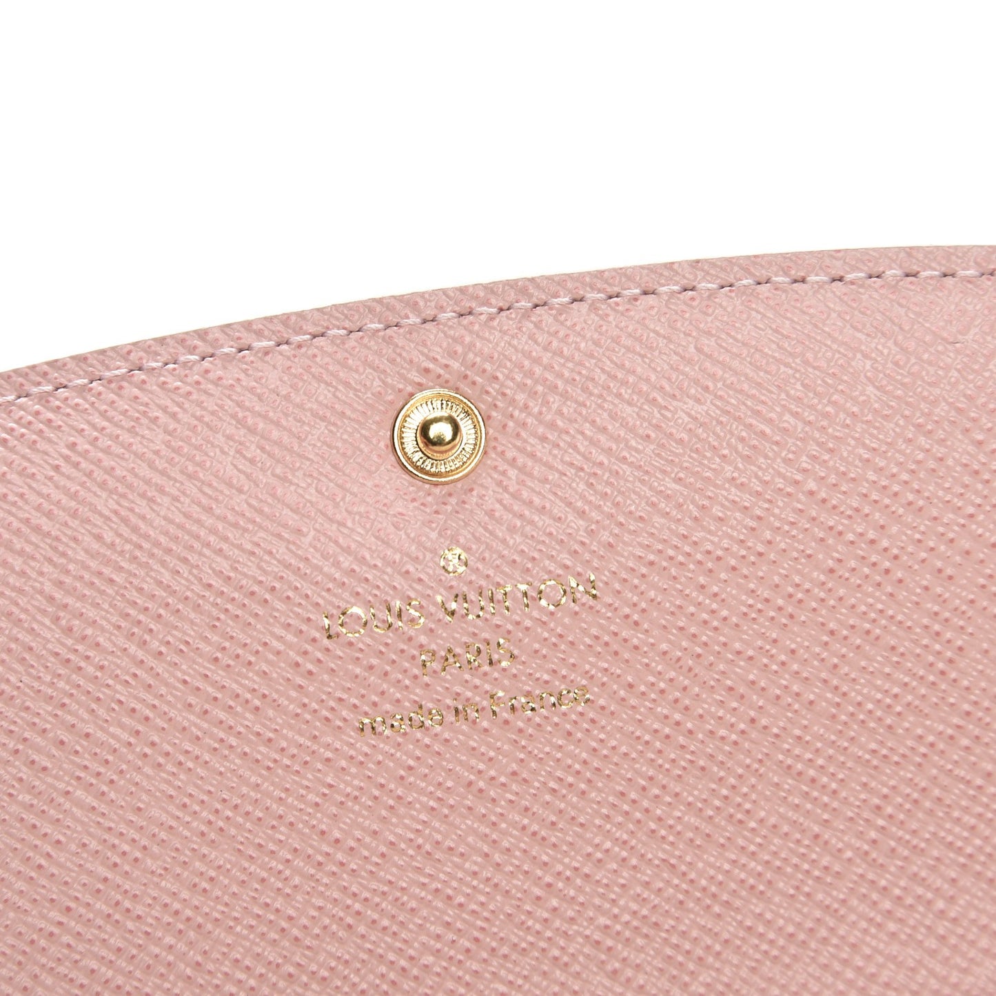 Damier Azur Emilie Wallet Rose Ballerine