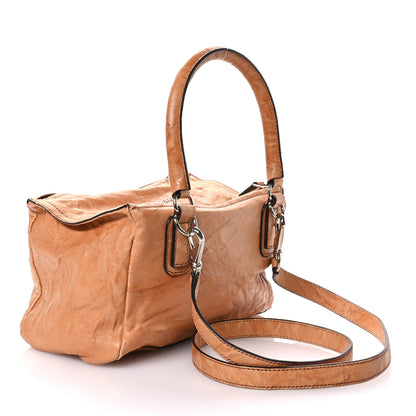 Givenchy Tumbled Sheepskin Small Pandora Tan 3 of 10