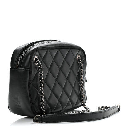 Chanel Calfskin Quilted Small Ballerine Camera Case Black 3 of 11