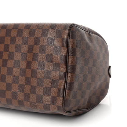 Louis Vuitton Damier Ebene Speedy 30 7 of 8