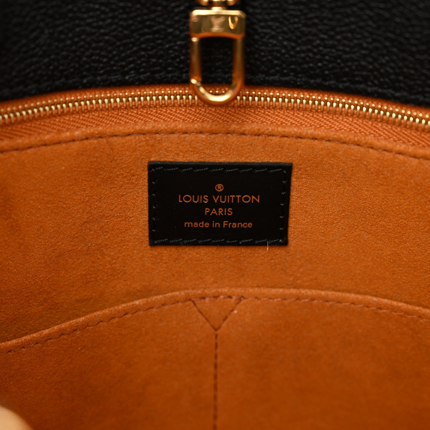 Louis Vuitton Empreinte Monogram Giant Onthego MM Black 7 of 9