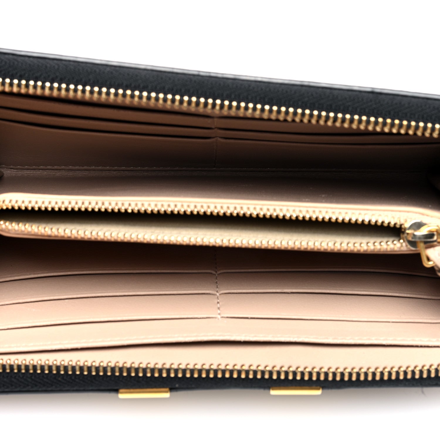 Chloe Grained Calfskin Marcie Long Zip Around Wallet Black 5 of 7