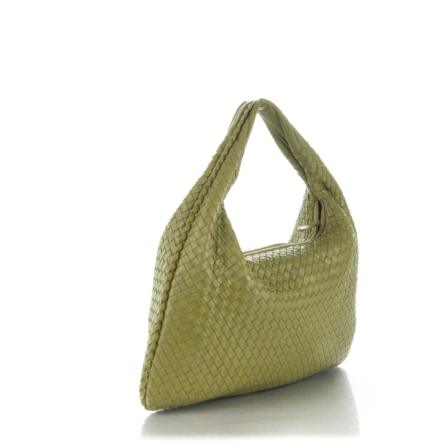 Bottega Veneta Nappa Intrecciato Large Veneta Hobo Assenzio 3 of 11
