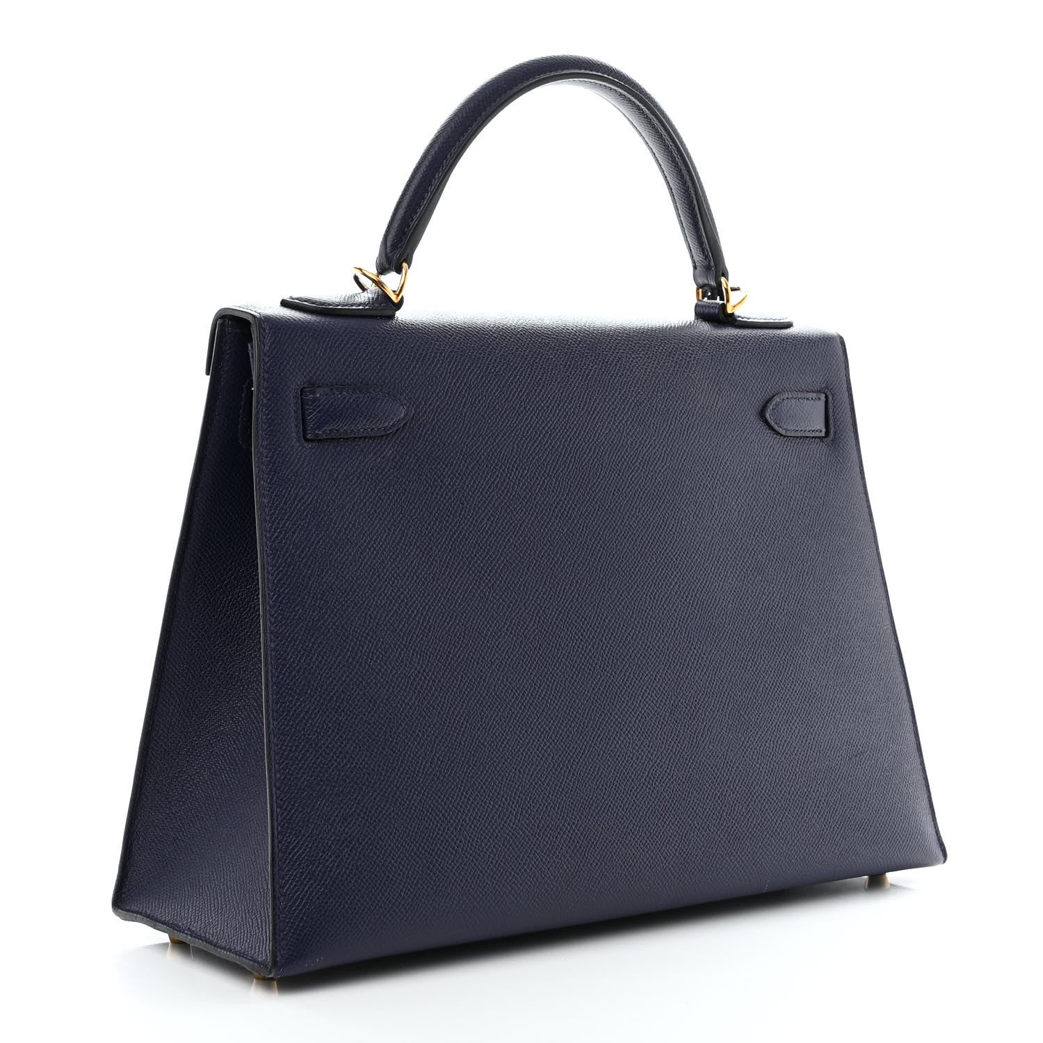Hermes Epsom Kelly Sellier 32 Bleu Saphir 3 of 10
