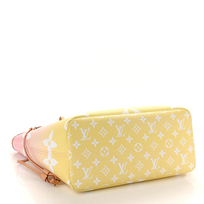 Louis Vuitton LOUIS VUITTON Monogram Giant By The Pool Neverfull MM Light Pink 5 of 13