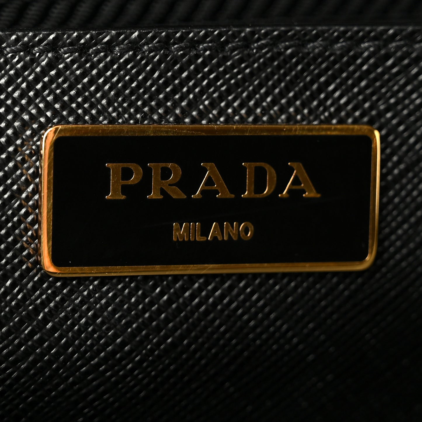 Saffiano Lux Large Galleria Double Zip Tote Black