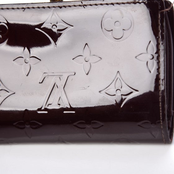 Vernis French Purse Wallet Amarante