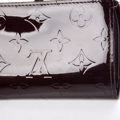Louis Vuitton Vernis French Purse Wallet Amarante 10 of 15