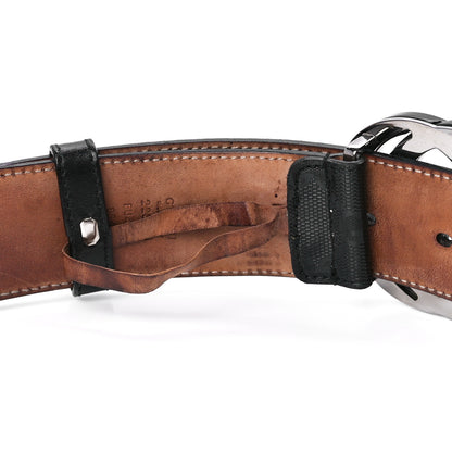 Gucci Imprime Monogram Interlocking G Belt Black 6 of 9