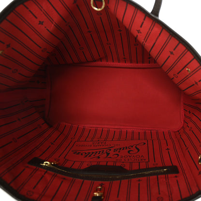 Louis Vuitton Damier Ebene Neverfull MM 5 of 9