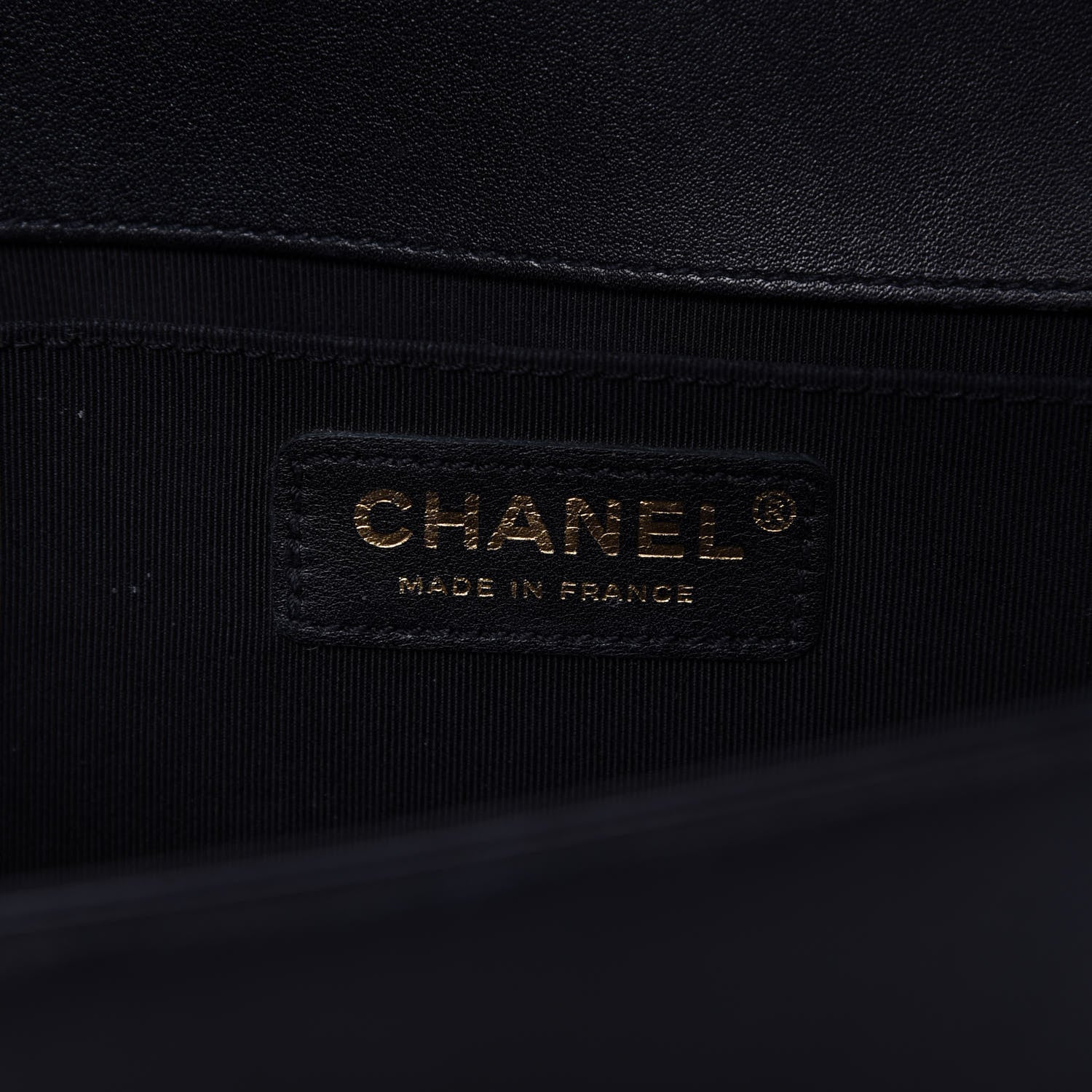 Chanel Lambskin Quilted Medium Boy Flap Black 8 of 10