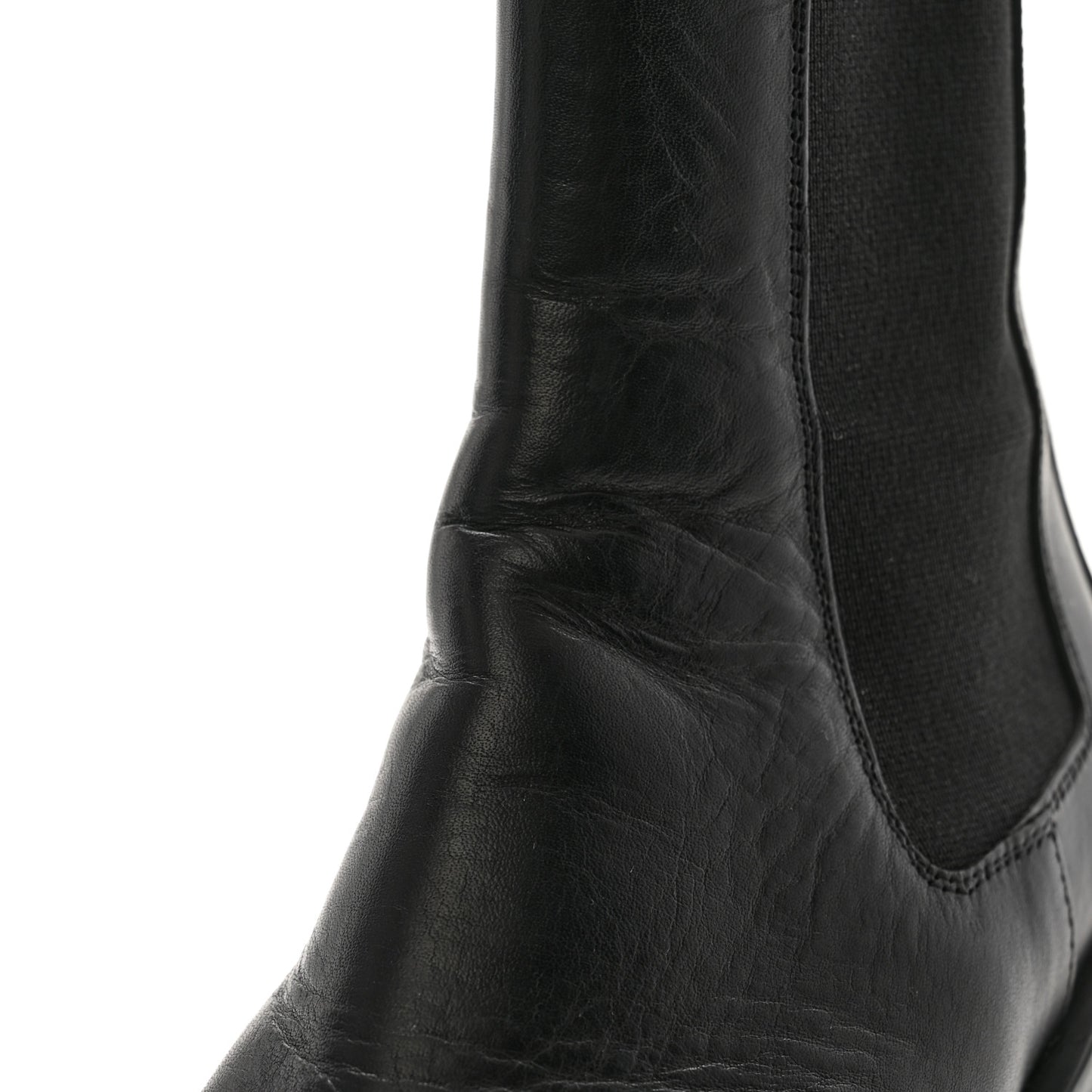 Calfskin The Flash Chelsea Boots 36 Pistachio