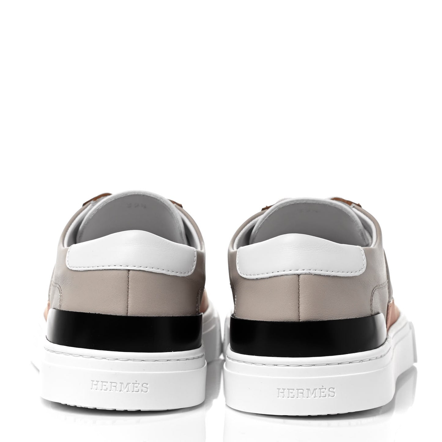 Calfskin Deep Sneakers 39.5 Multicolor White Gomme