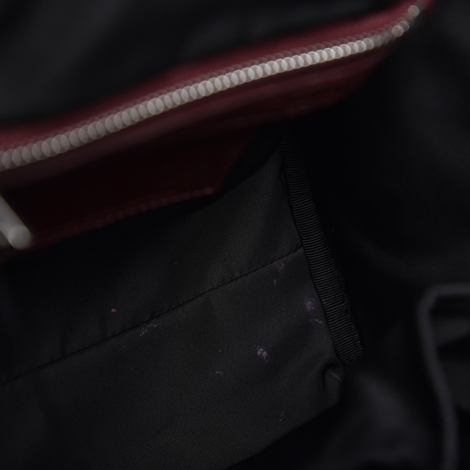 Alexander Wang Pebbled Lambskin Rockie Beet Rhodium Hardware 9 of 10