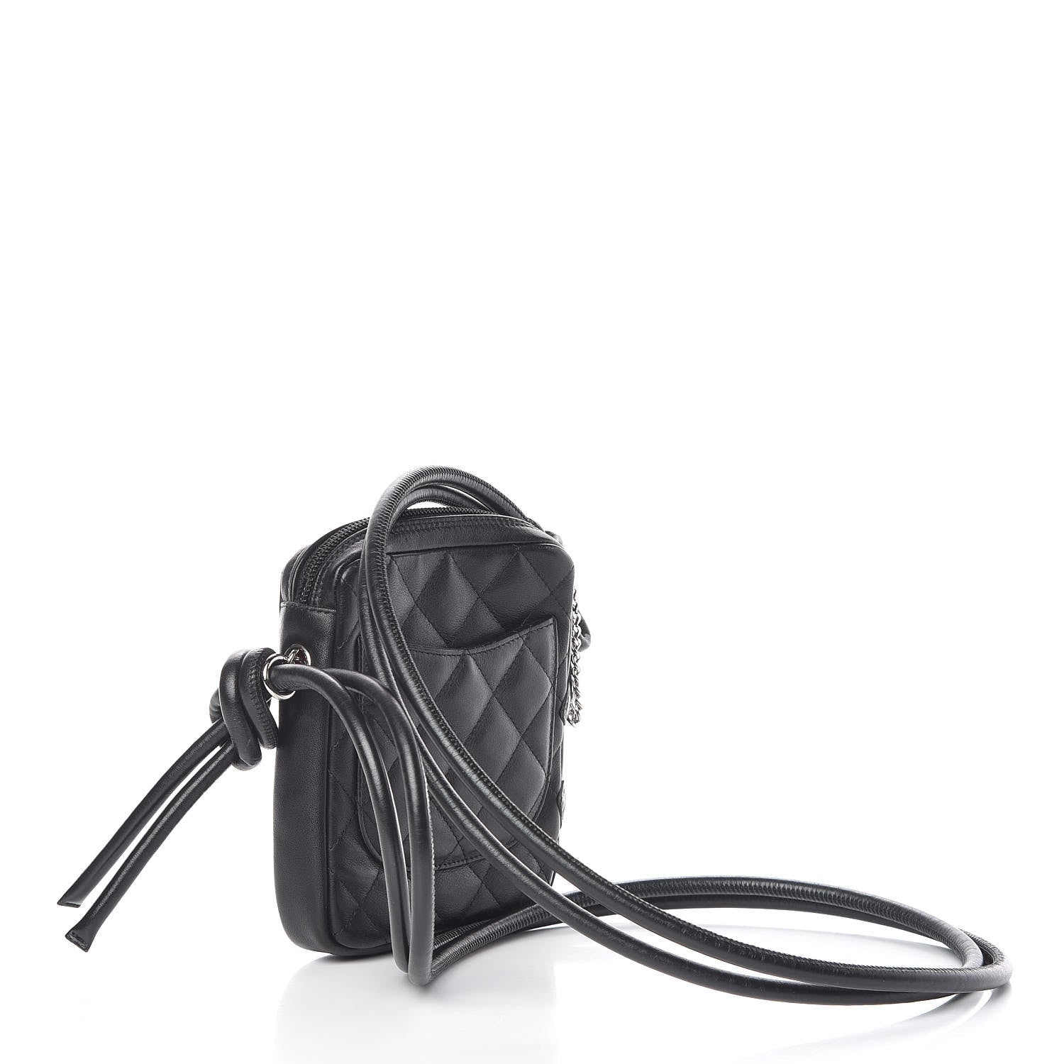 Chanel Calfskin Quilted Small Cambon Messenger Black 3 of 10