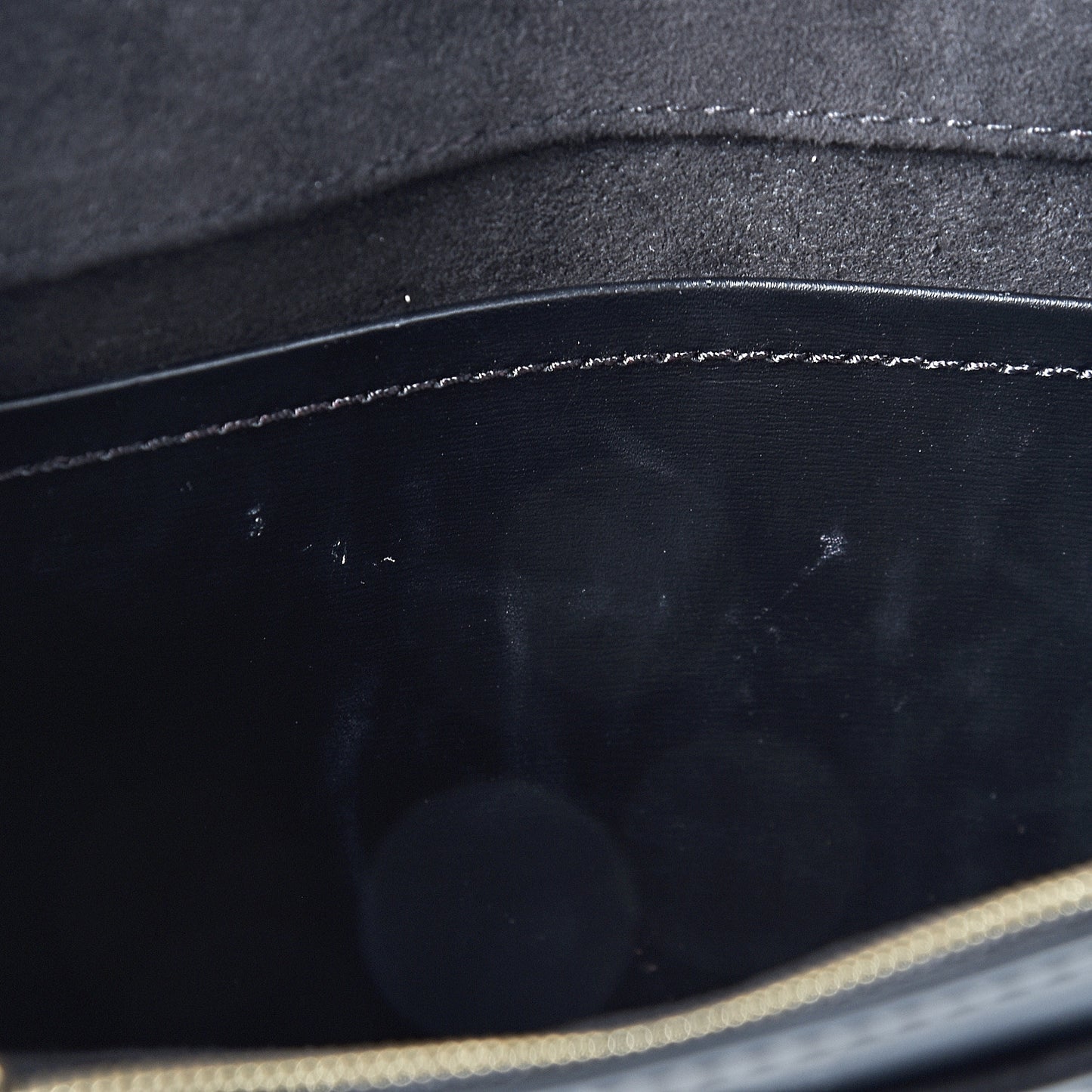 Calfskin Chain Louise MM Black