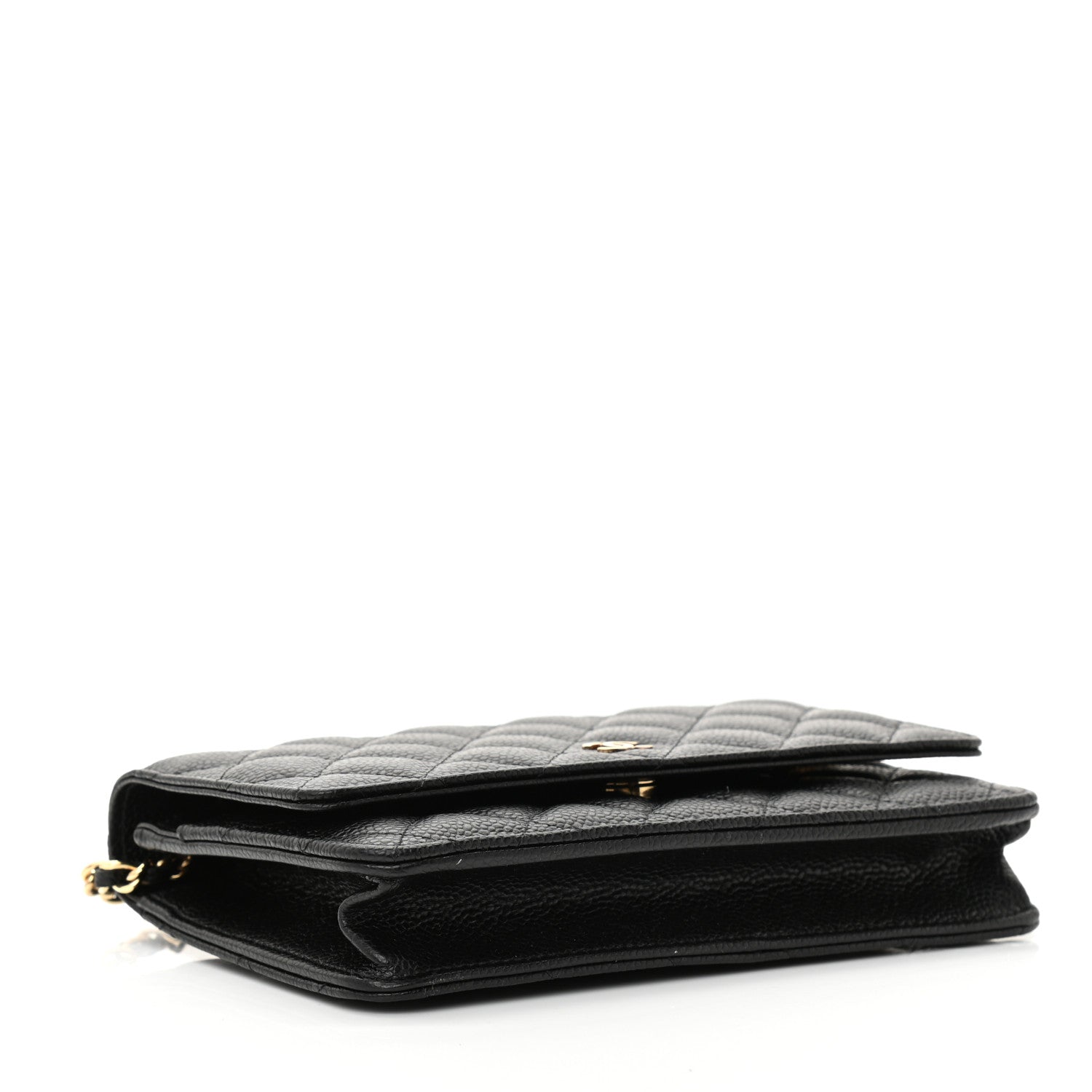 Chanel Caviar Quilted Wallet On Chain WOC Black 4 of 10