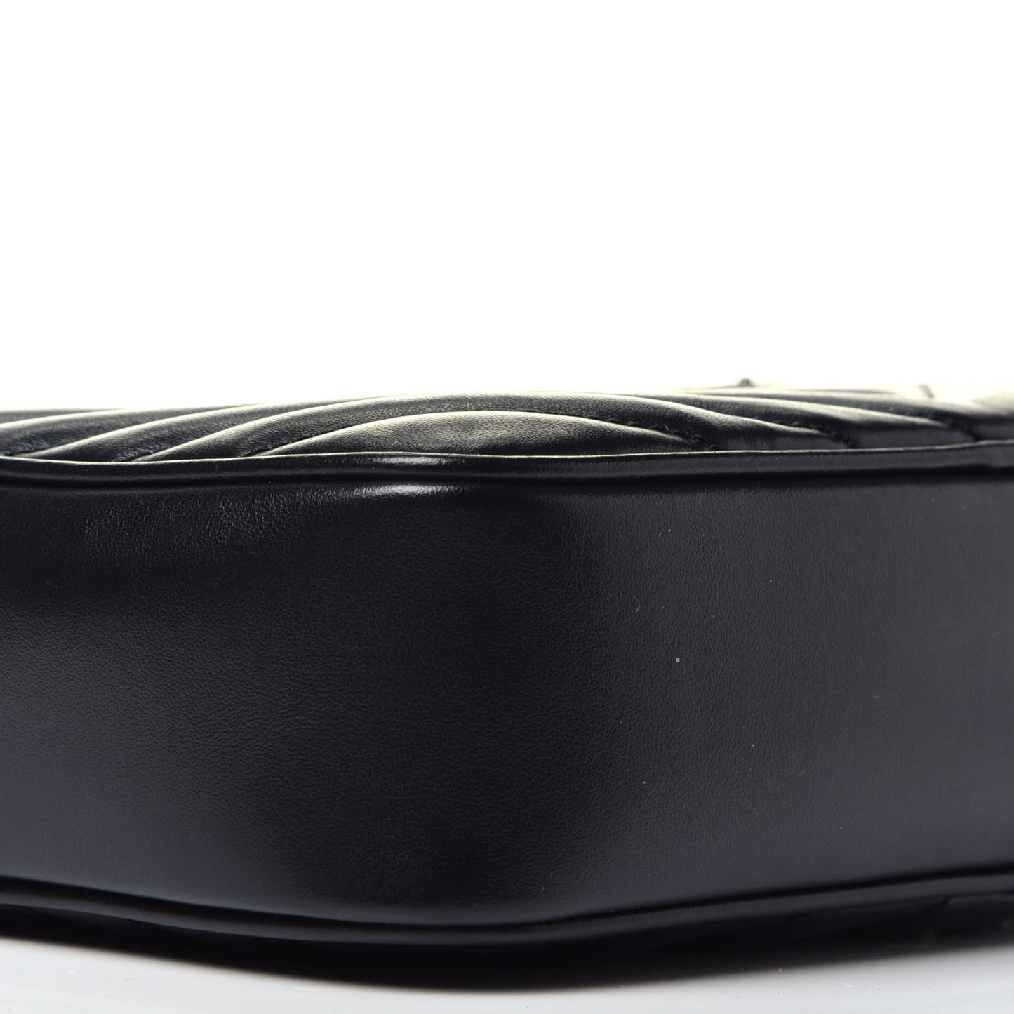 Calfskin Matelasse Monogram Lou Camera Bag Black